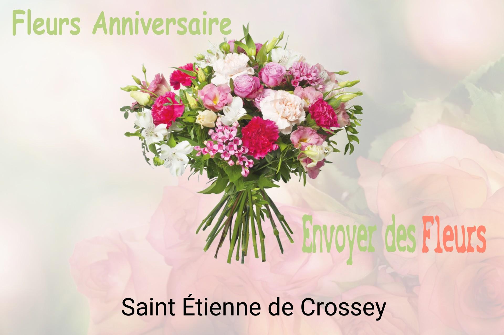 Bouquet de fleurs d’anniversaire livré à Saint-Étienne-de-Crossey