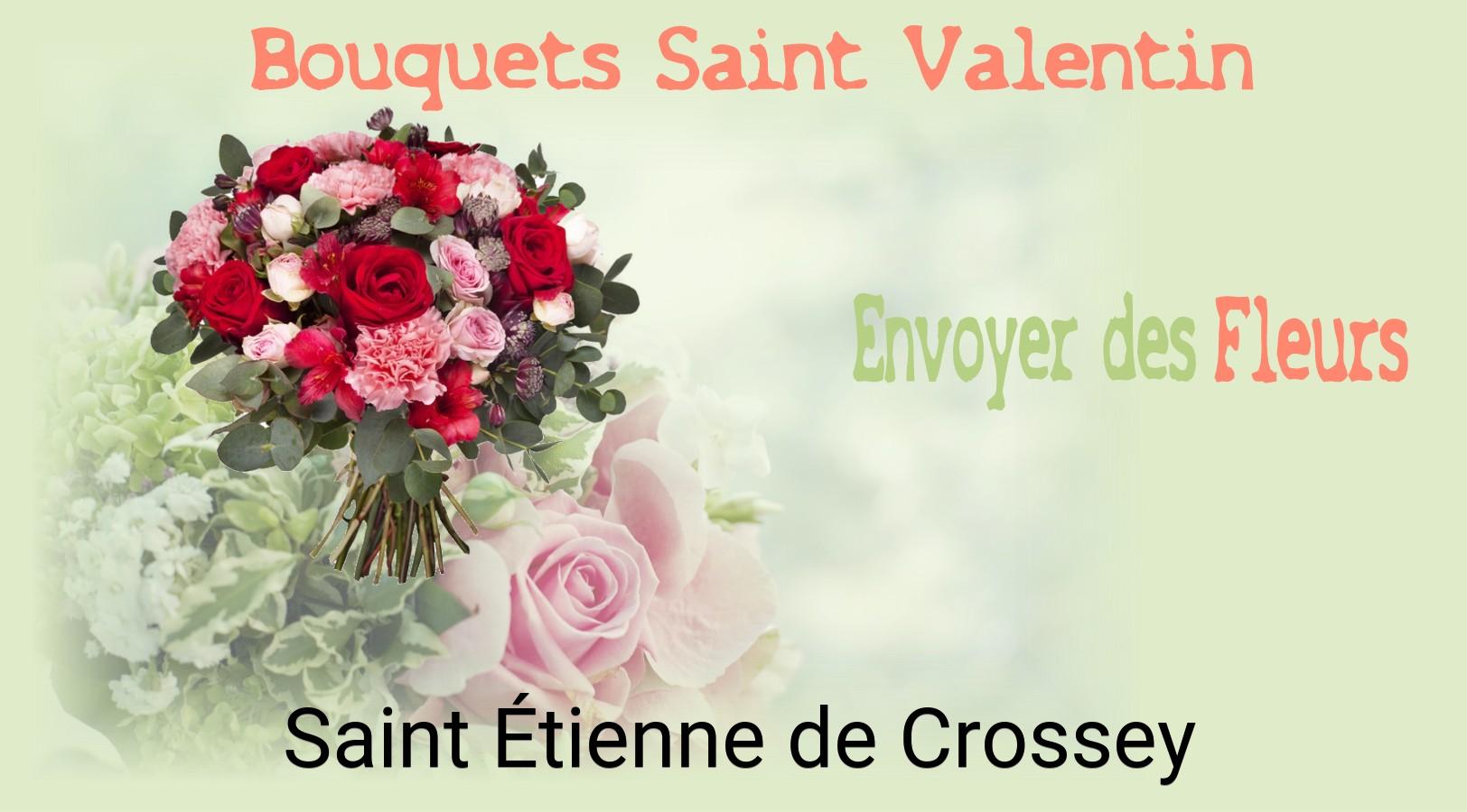 Roses de Saint-Valentin livrées à Saint-Étienne-de-Crossey